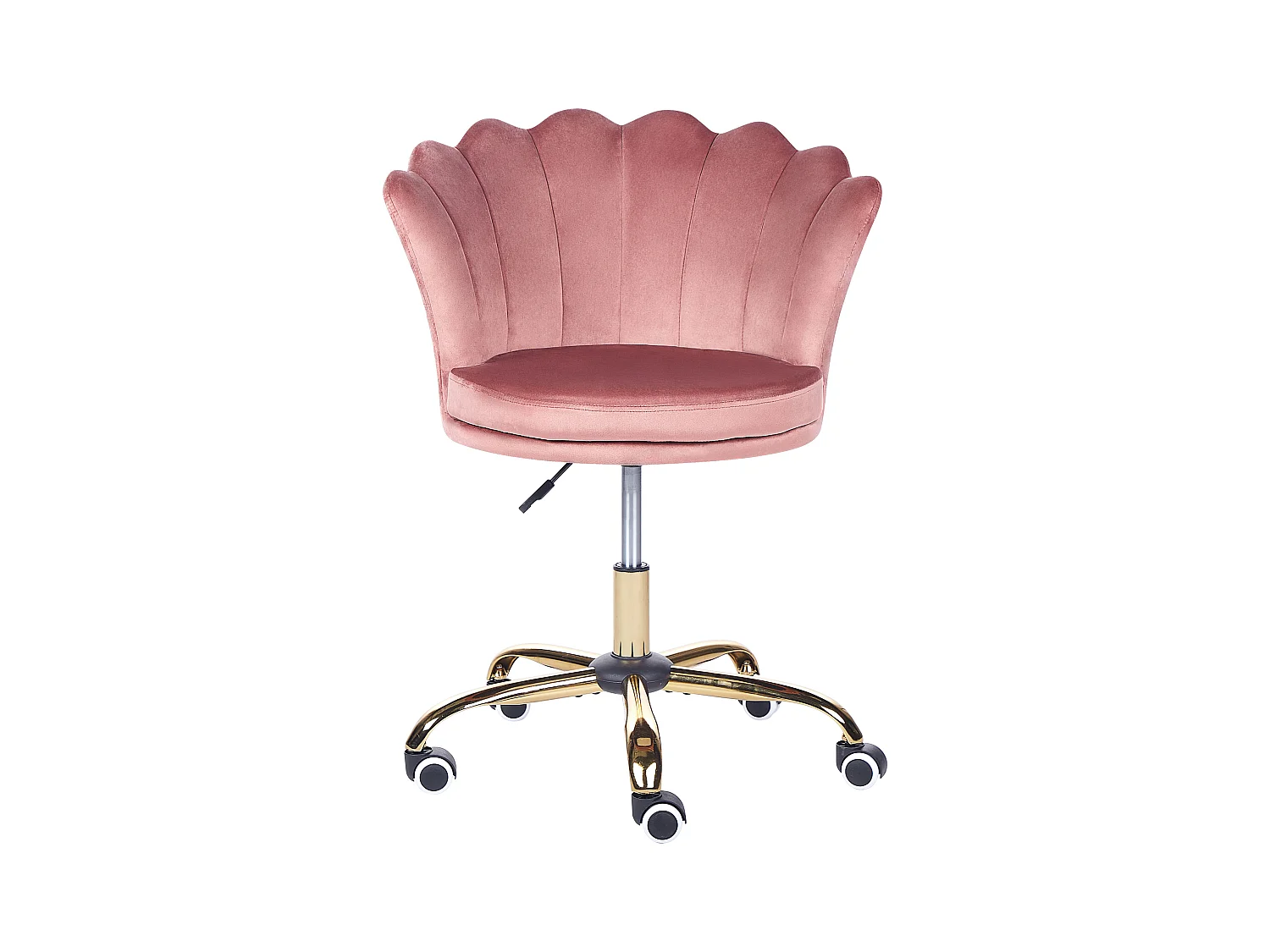 Sedia da scrivania MONTICELLO Velluto Rosa