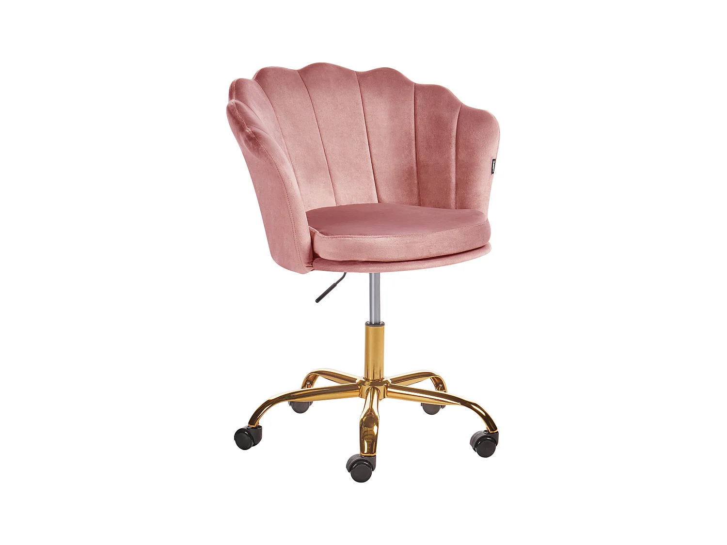 Sedia da scrivania MONTICELLO Velluto Rosa