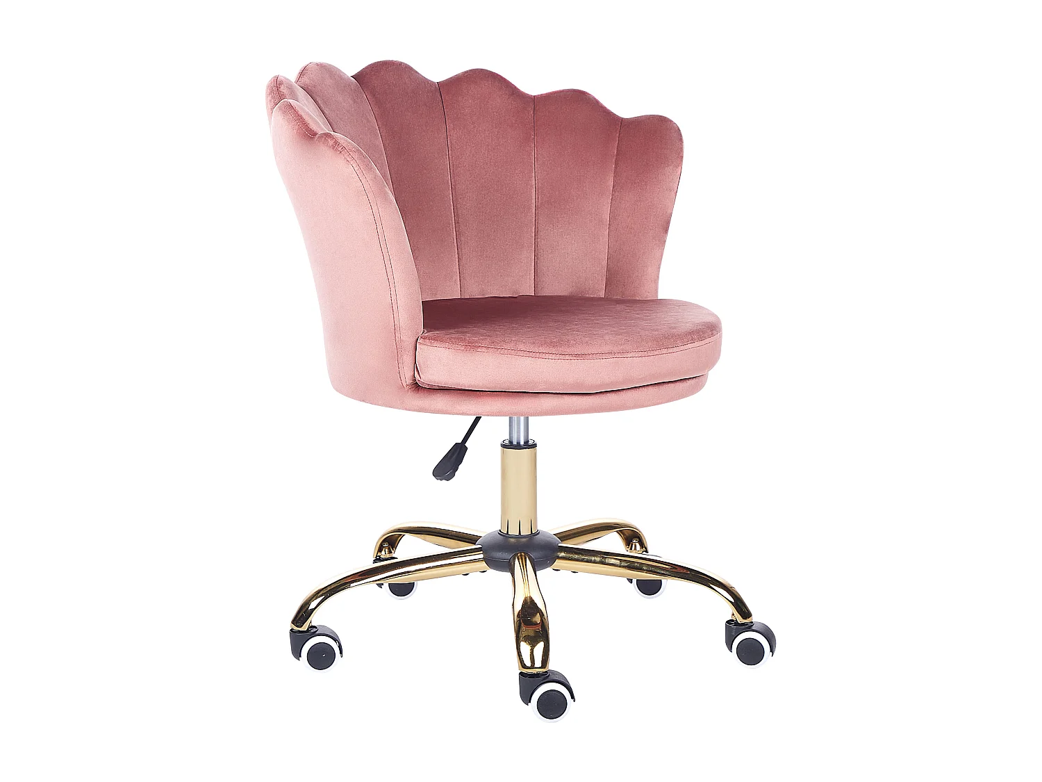 Chaise de bureau MONTICELLO Velours Rose