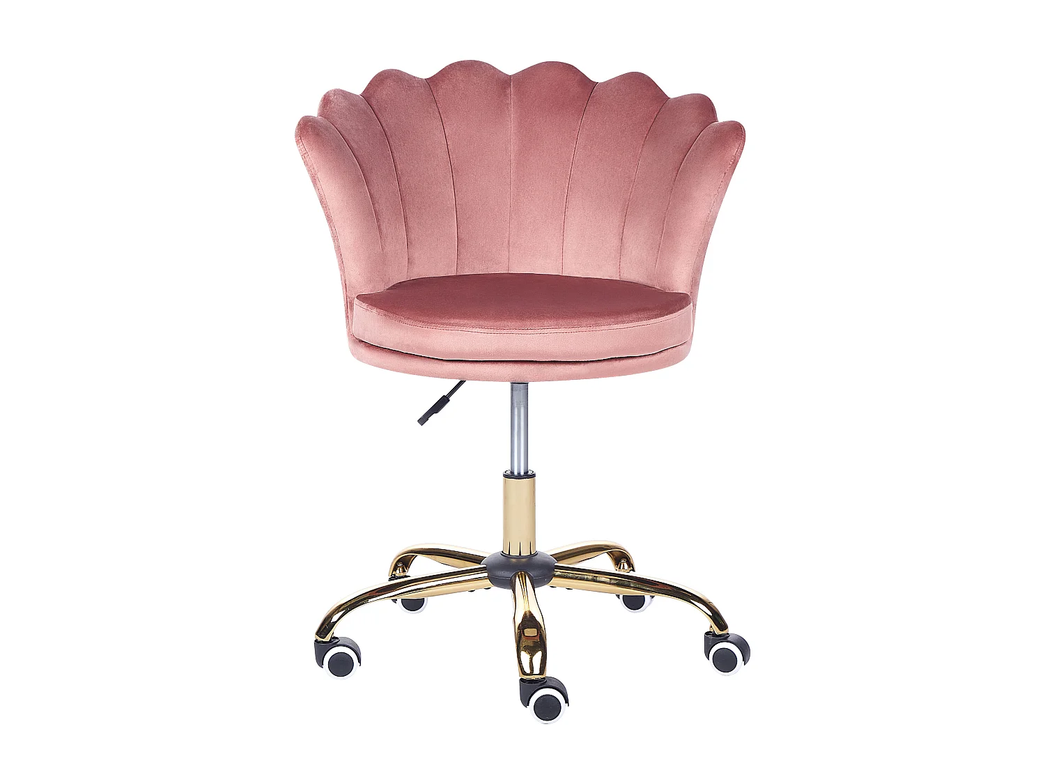 Chaise de bureau MONTICELLO Velours Rose