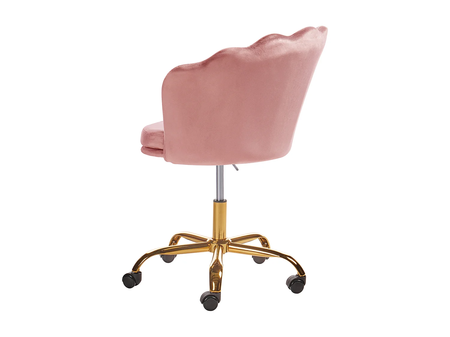 Chaise de bureau MONTICELLO Velours Rose