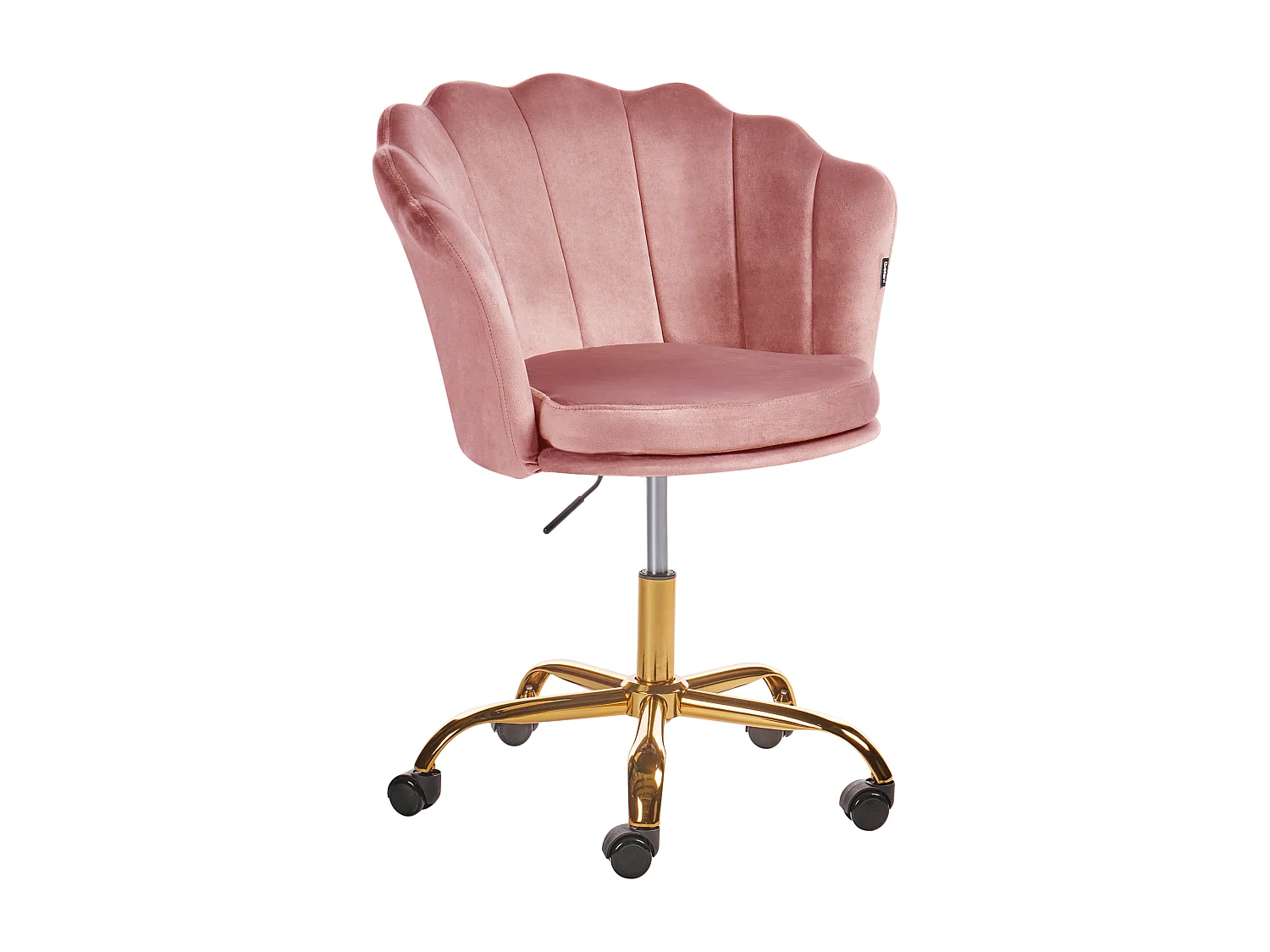 Chaise de bureau MONTICELLO Velours Rose