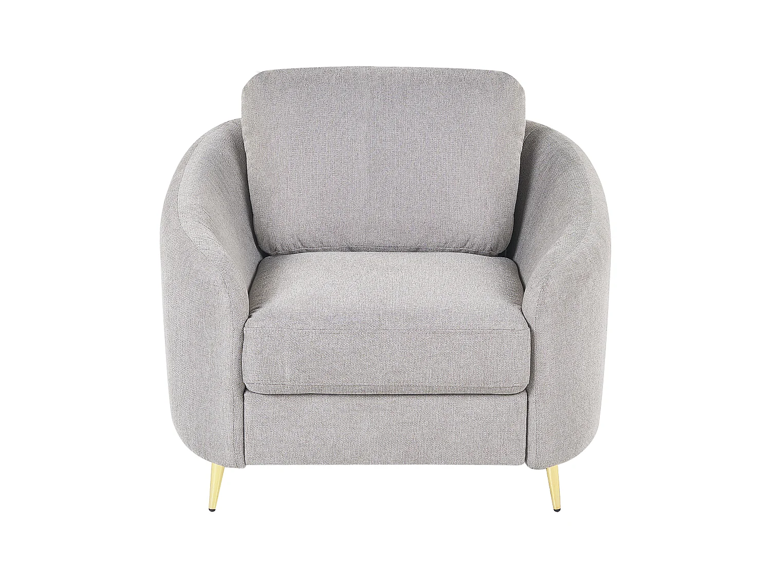 Fauteuil TROSA Tissu Gris clair