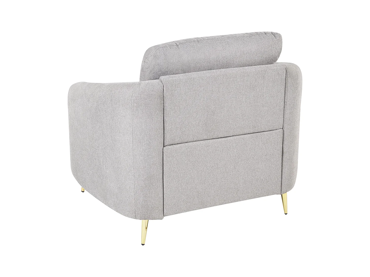 Fauteuil TROSA Tissu Gris clair