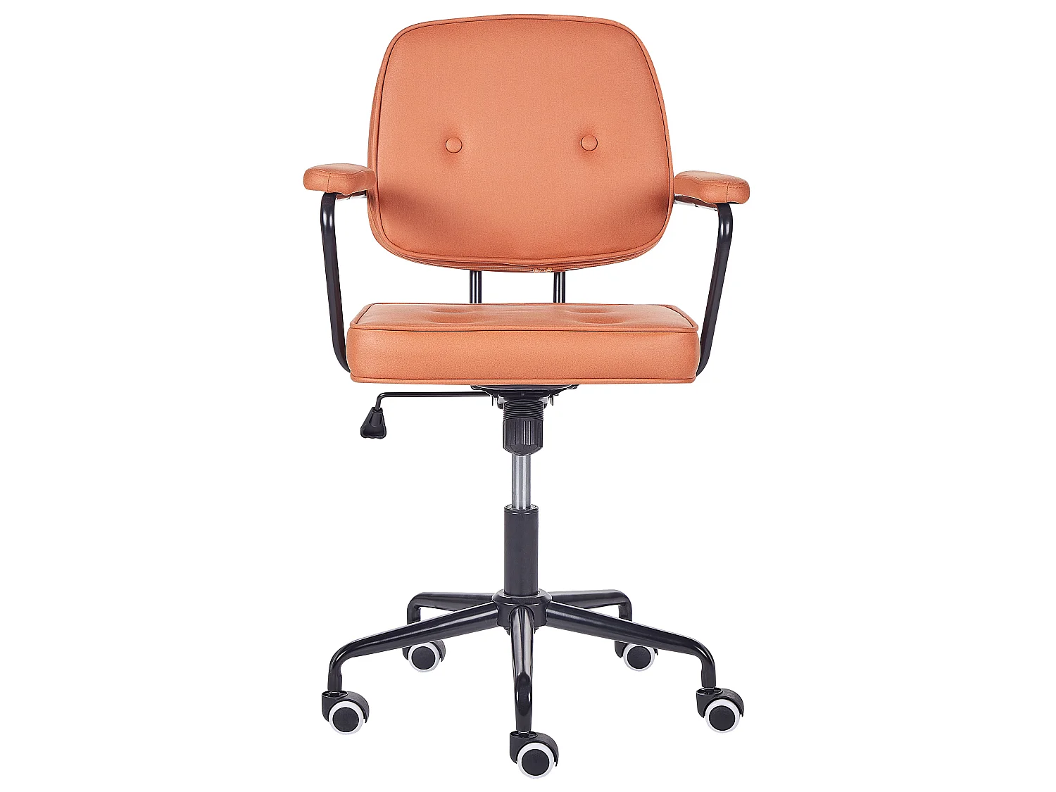 Chaise de bureau PAWNEE Cuir PU Orange