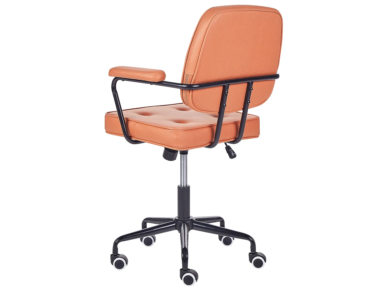Chaise de bureau PAWNEE Cuir PU Orange