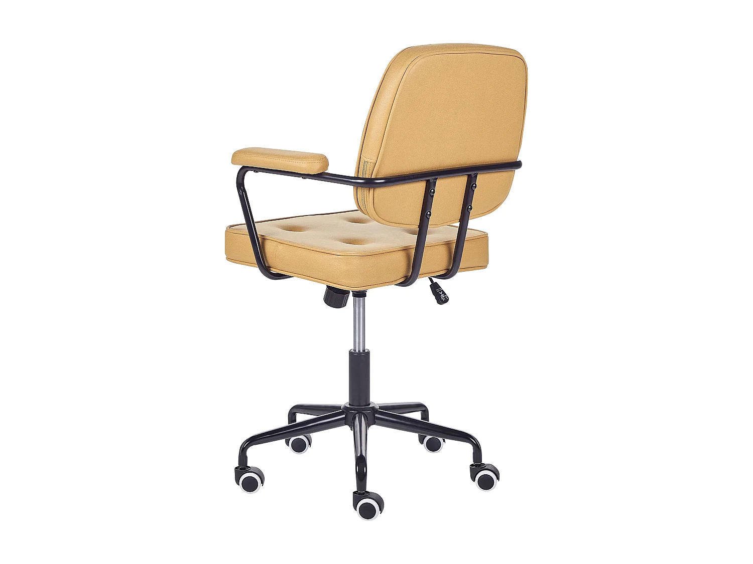 Chaise de bureau PAWNEE Tissu Jaune