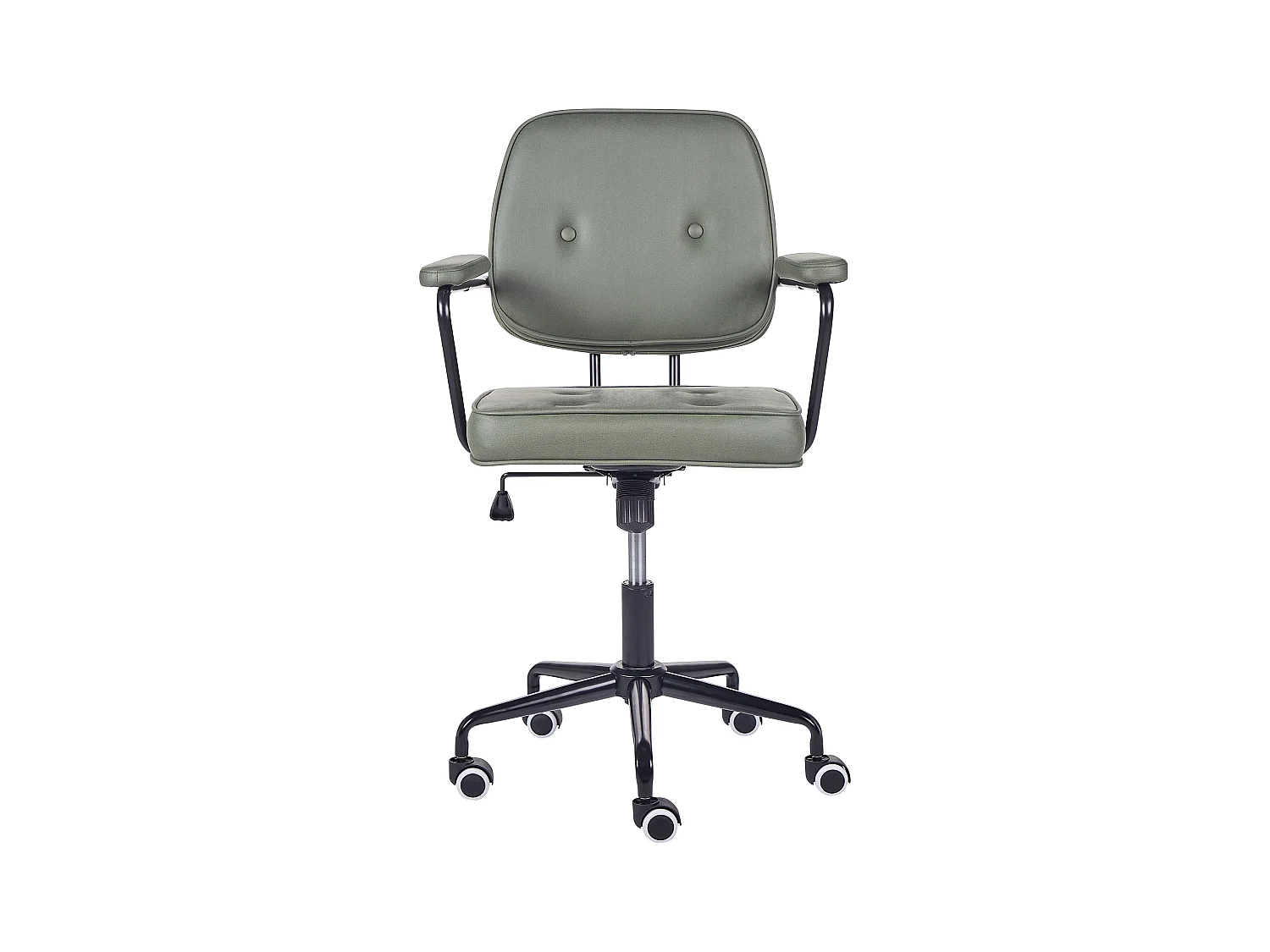 Chaise de bureau PAWNEE Tissu Vert foncé