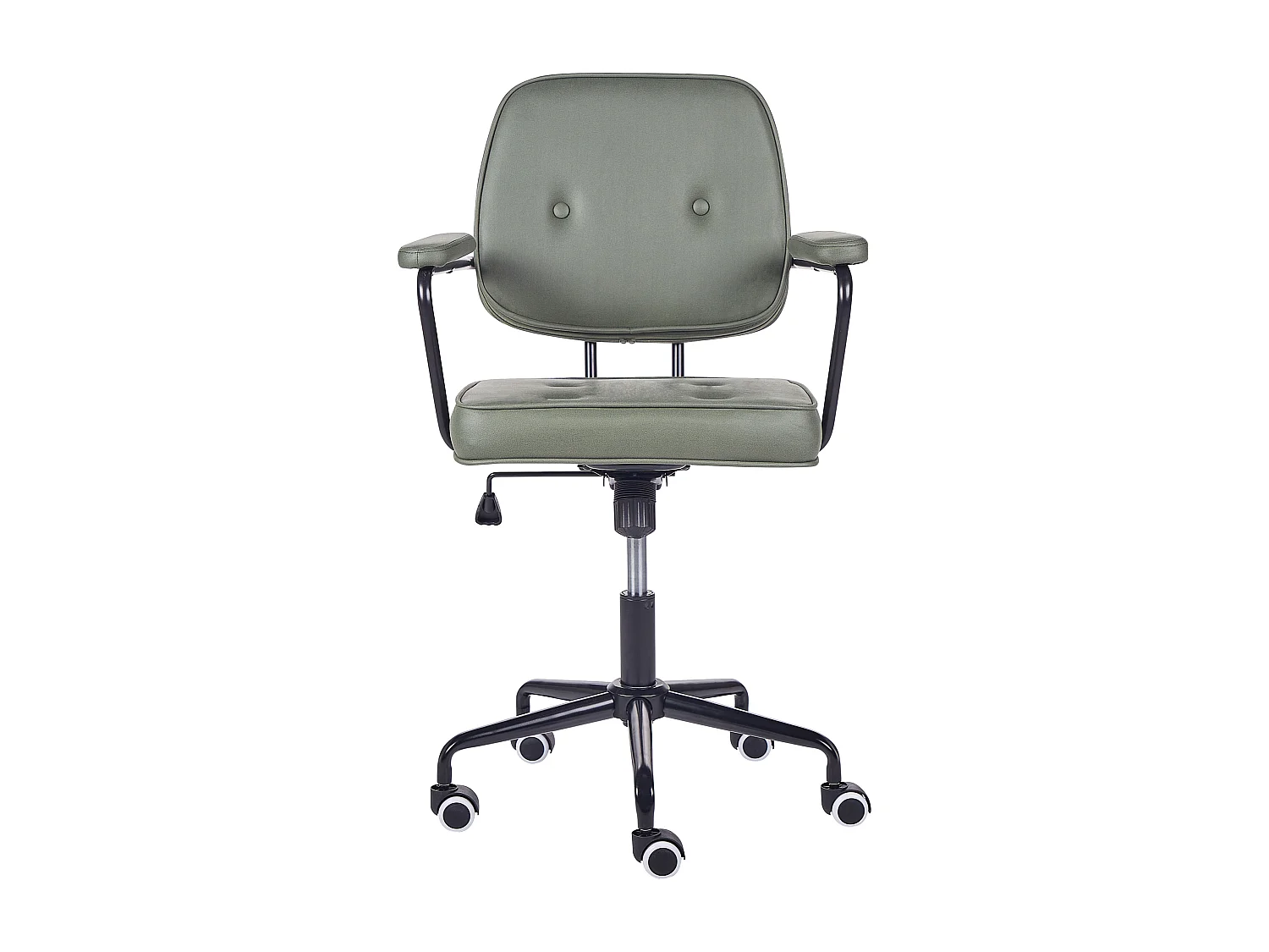 Chaise de bureau PAWNEE Tissu Vert foncé