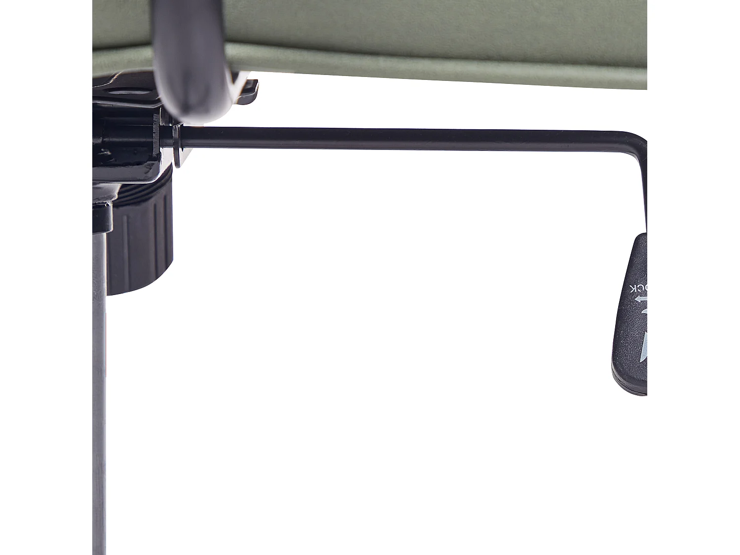 Chaise de bureau PAWNEE Tissu Vert foncé