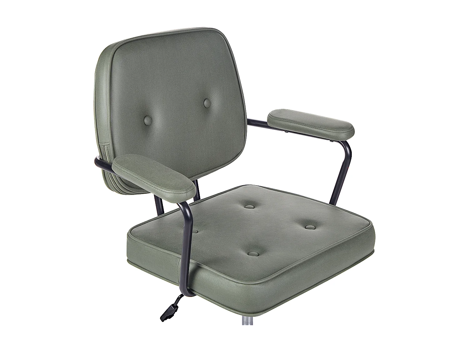 Chaise de bureau PAWNEE Tissu Vert foncé