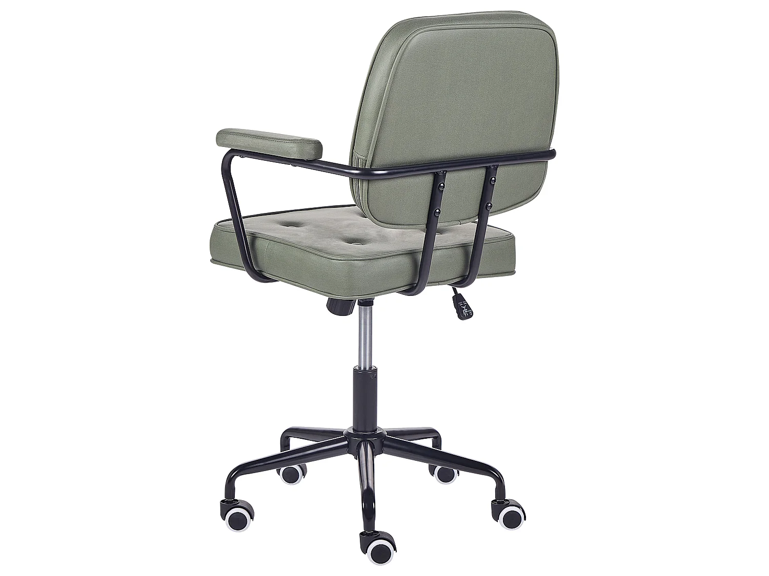 Chaise de bureau PAWNEE Cuir PU Vert foncé