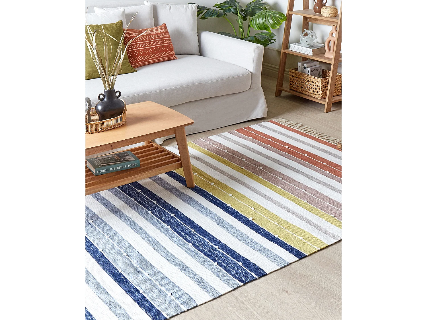 Tapis d'extérieur TOZAKLI Multicolore 140 x 200 cm