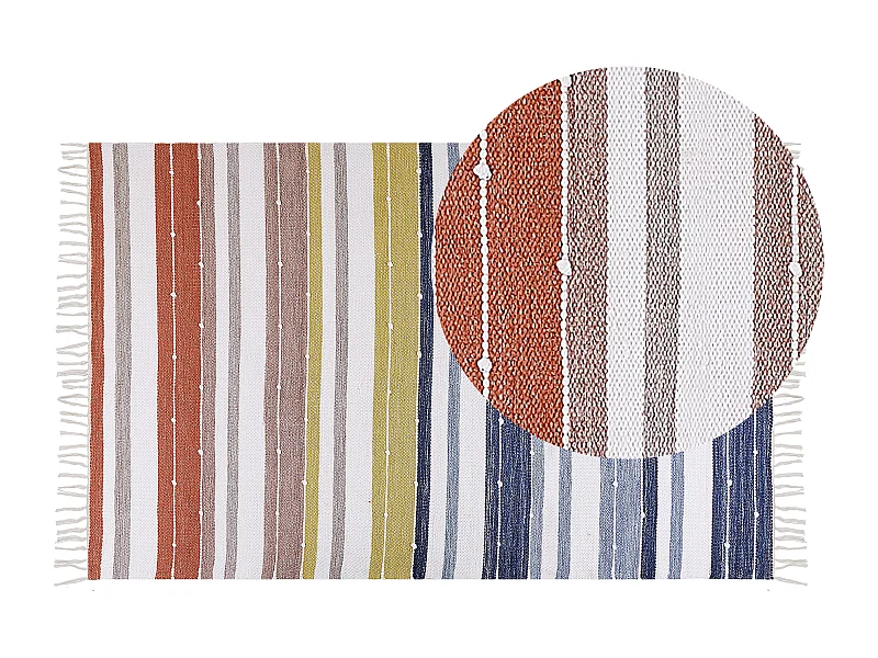 Tapis d'extérieur TOZAKLI Multicolore 140 x 200 cm