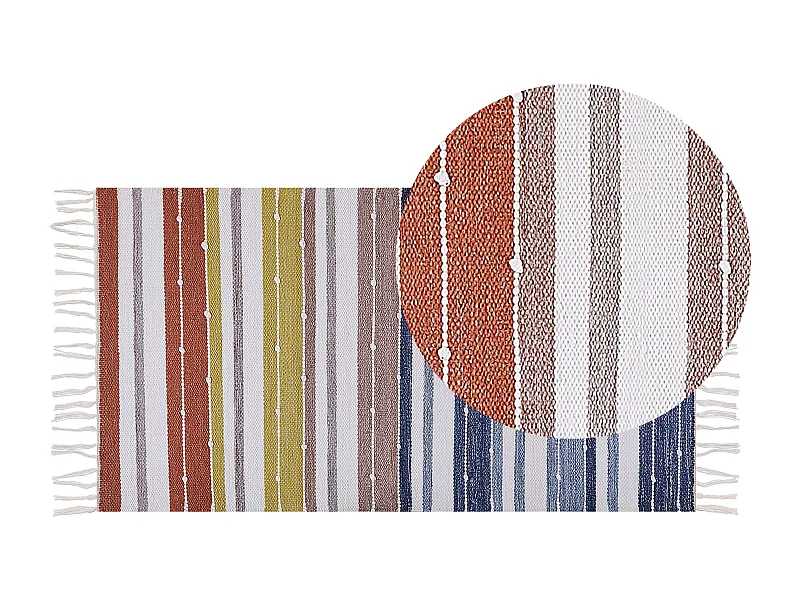 Dywan zewnętrzny 80 x 150 cm wielokolorowy TOZAKLI