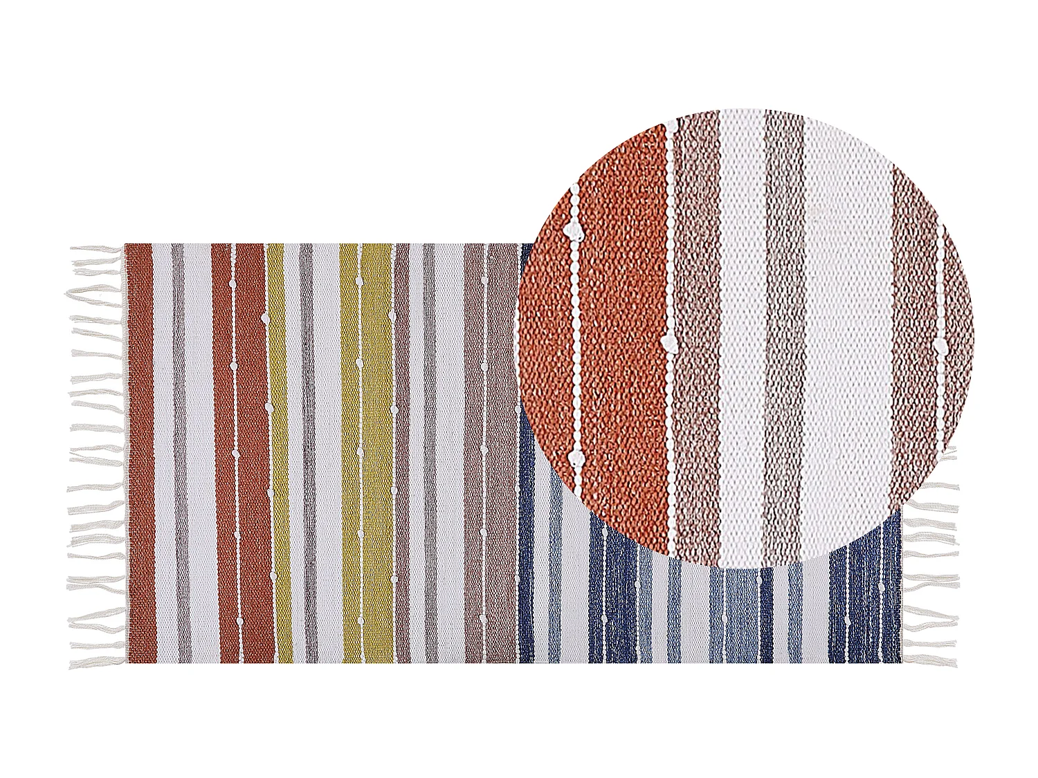 Tapis d'extérieur TOZAKLI Multicolore 80 x 150 cm