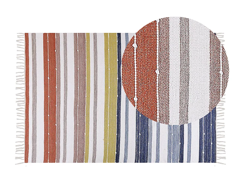 Dywan zewnętrzny 160 x 230 cm wielokolorowy TOZAKLI