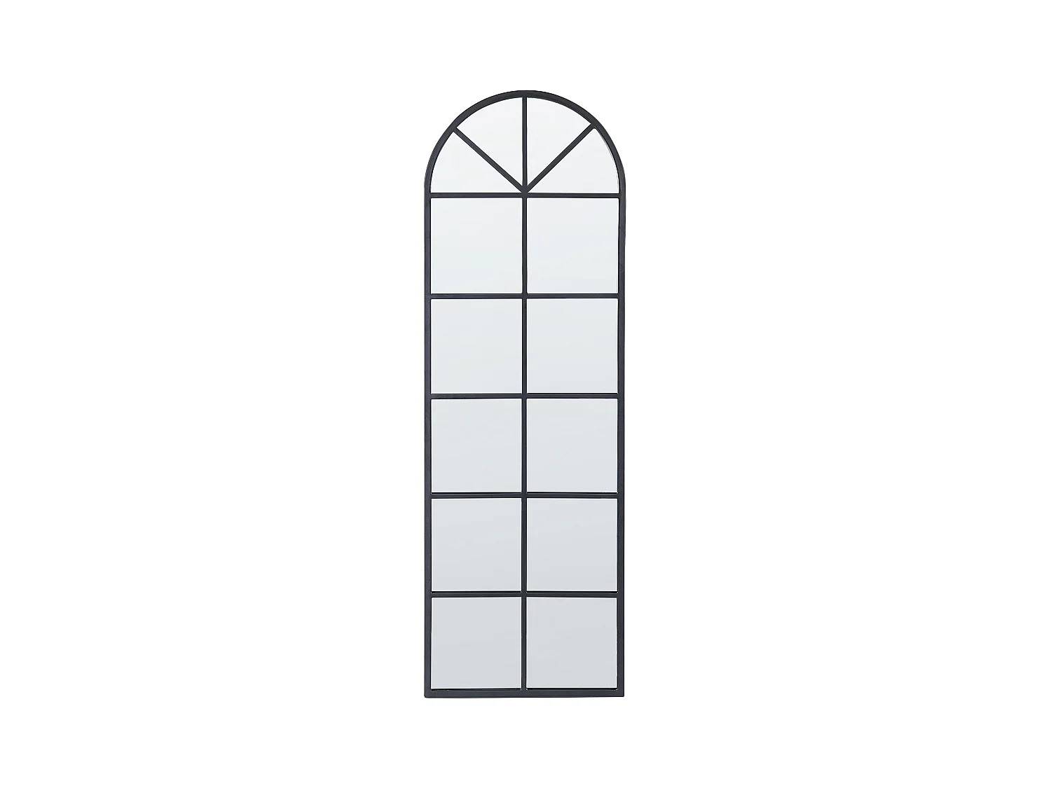 Miroir BROUAGE 40 cm 120 cm Métal Noir
