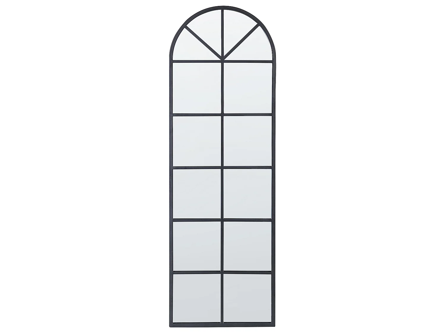 Miroir BROUAGE 40 cm 120 cm Métal Noir