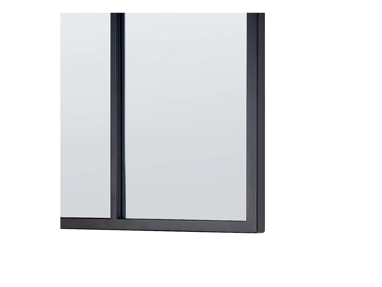 Miroir CAMON 38 cm 132 cm Métal Noir