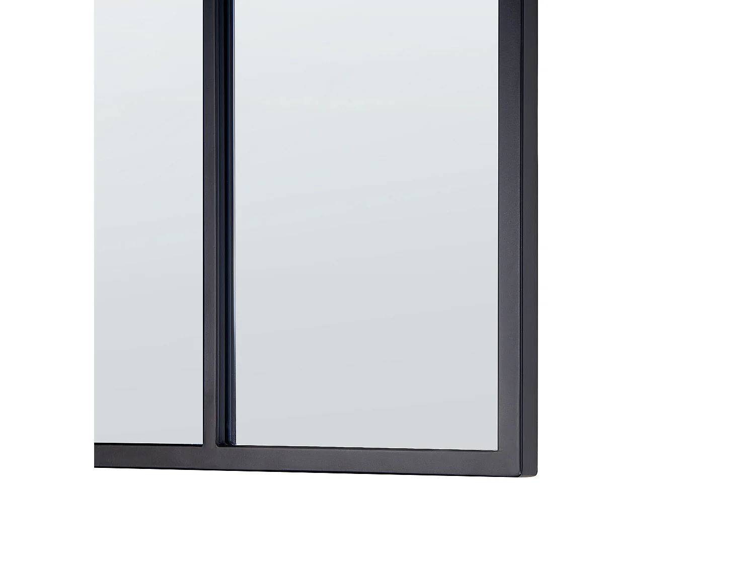 Wall Mirror CAMON 38 cm 132 cm Metal Black
