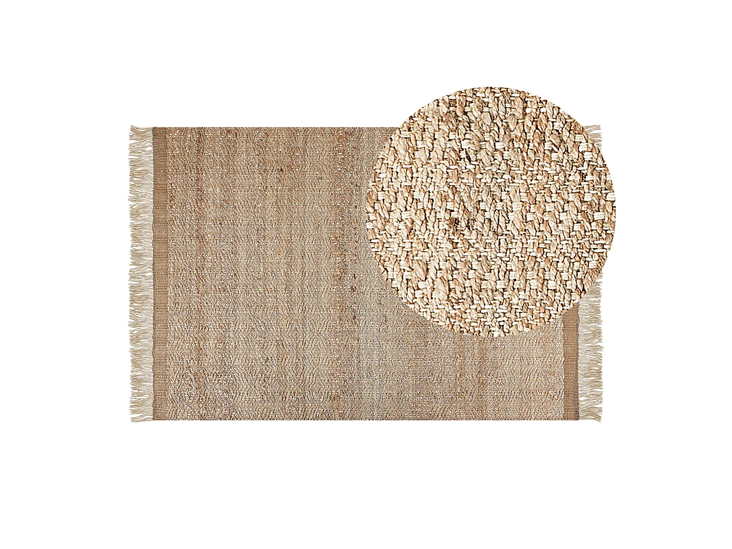 Tapis ABANA Beige 140 x 200 cm Jute