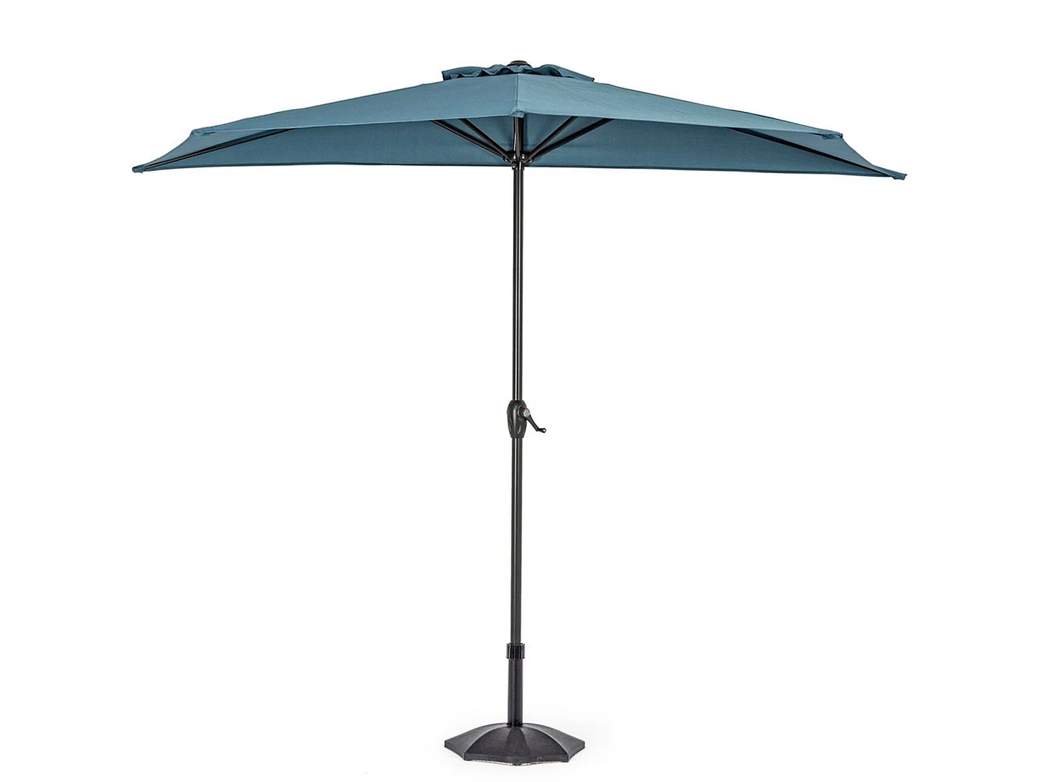 Sombrilla de balcón semicircular Ø270 cm Kalife YES - Azul Marino