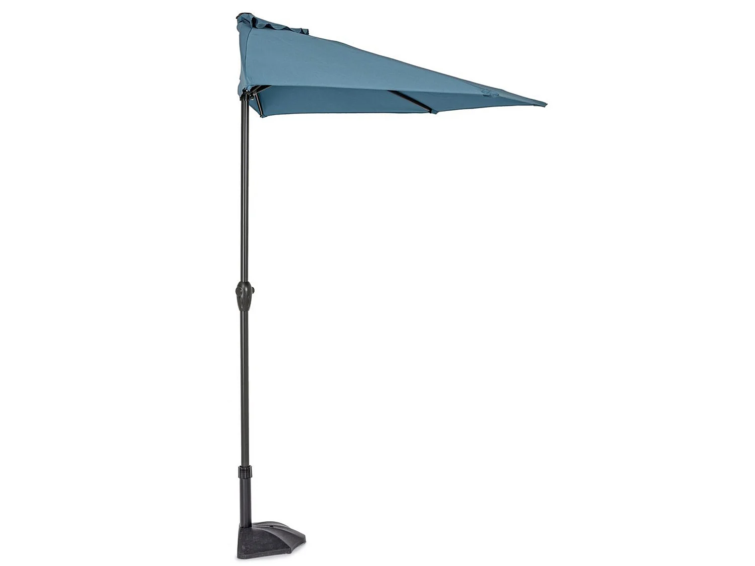 Sombrilla de balcón semicircular Ø270 cm Kalife YES - Azul Marino