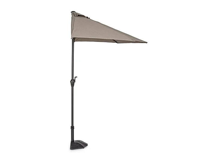 Sombrilla de balcón semicircular Ø270 cm Kalife YES - Azul Marino