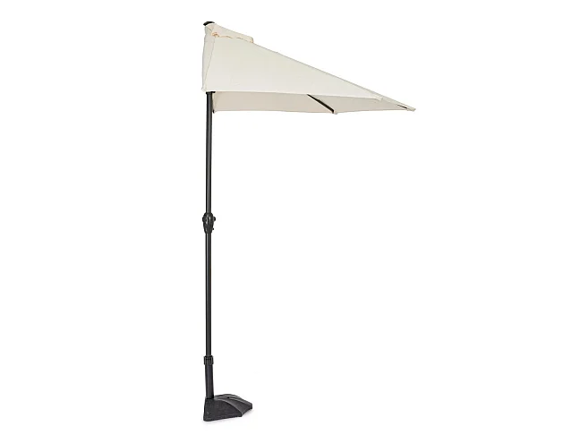 Sombrilla de balcón semicircular Ø270 cm Kalife YES - Azul Marino