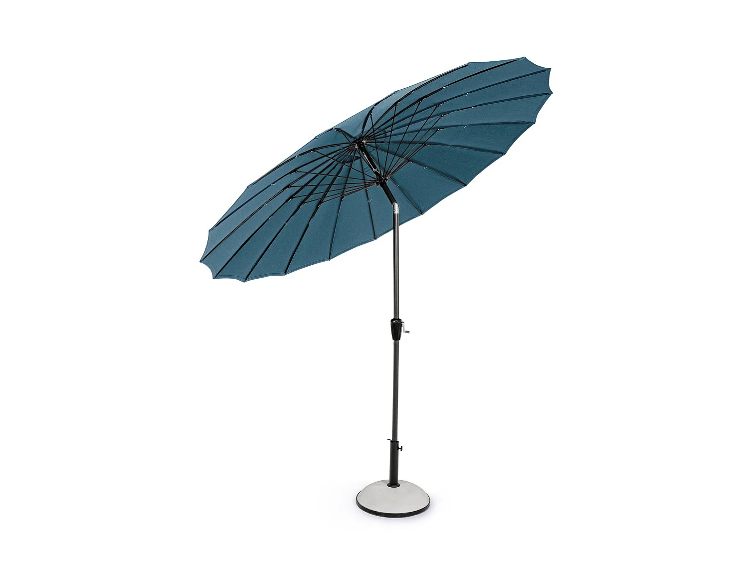 Parasol Bizzotto Atlanta-0795688-B avec pieds, couleur bleue