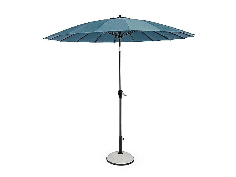 Bizzotto Atlanta-0795688-B Sonnenschirm mit Ständern, blaue Farbe
