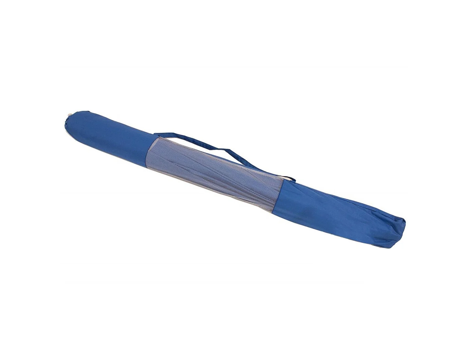 Ombrellone da mare con aste in fibra di vetro ombrello per spiaggia e piscina palo in alluminio orientabile / Ø220 cm / Rosso