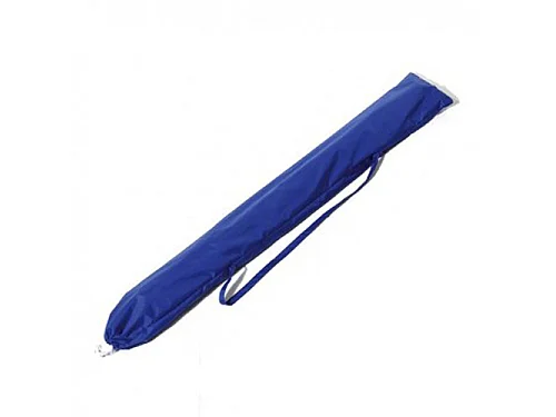 Ombrellone da mare con aste in fibra di vetro ombrello per spiaggia e piscina palo in alluminio orientabile / Ø220 cm / Rosso