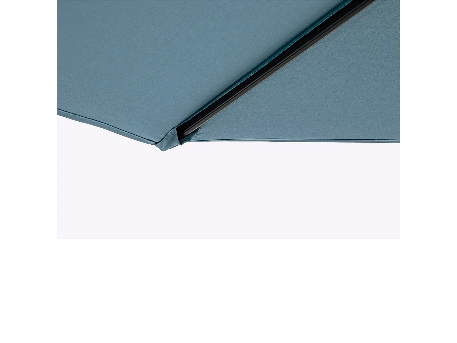 Ombrellone palo centrale "Kalife" in alluminio verniciato a polvere per giardino e balcone Ø 300 cm / Ecru'