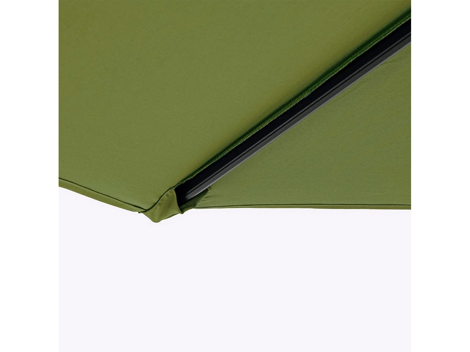Ombrellone palo centrale "Kalife" in alluminio verniciato a polvere per giardino e balcone Ø 300 cm / Ecru'