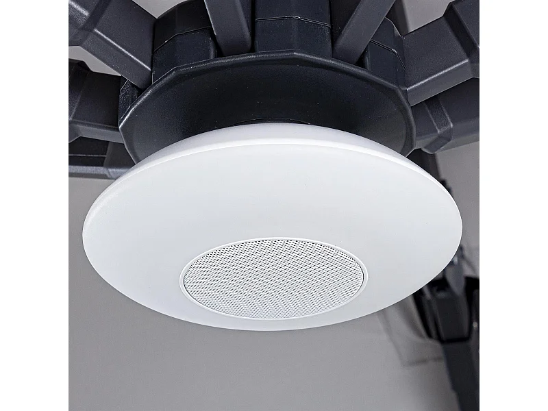Lampada a led con speaker Bluetooth per ombrellone e gazebo da esterno ricaricabile con usb / Default Title