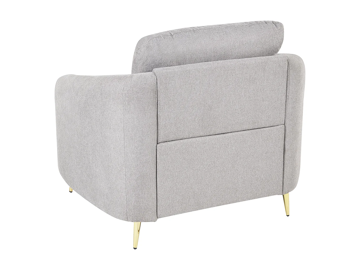 Ensemble de salon TROSA Tissu Gris clair 6 places