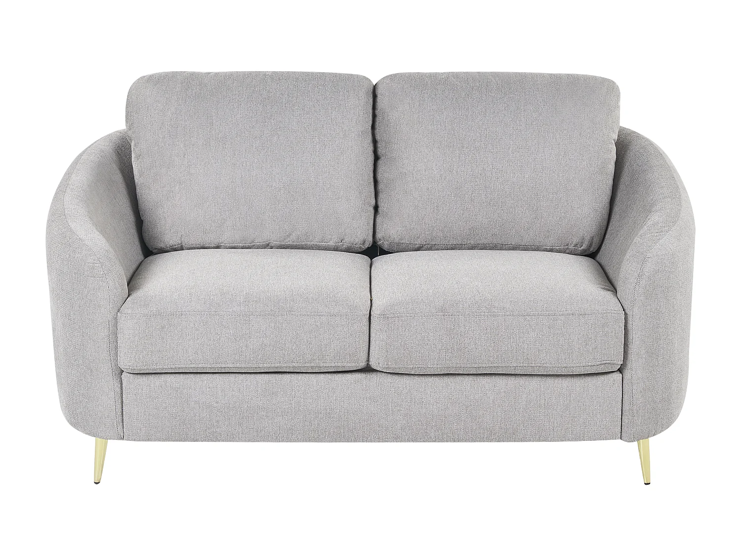 Ensemble de salon TROSA Tissu Gris clair 6 places