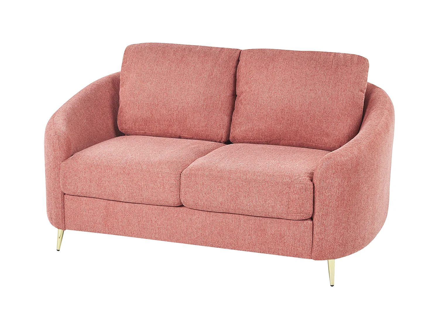 Ensemble de salon en tissu rose TROSA