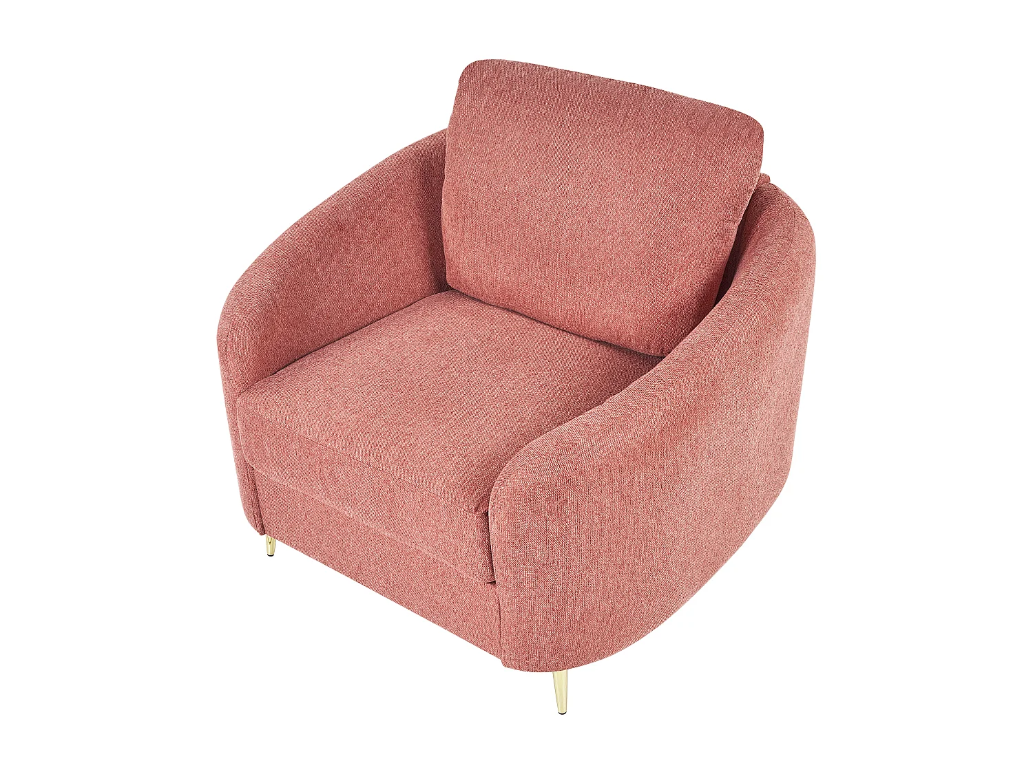 Ensemble de salon en tissu rose TROSA