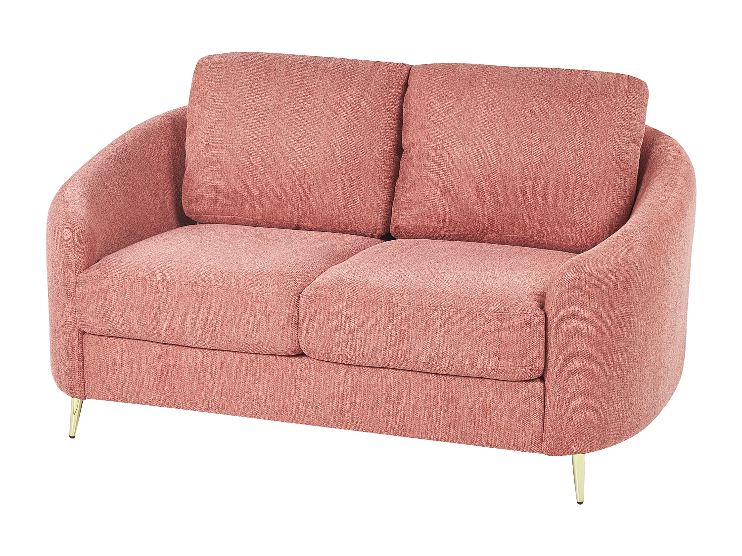 Ensemble de salon en tissu rose TROSA