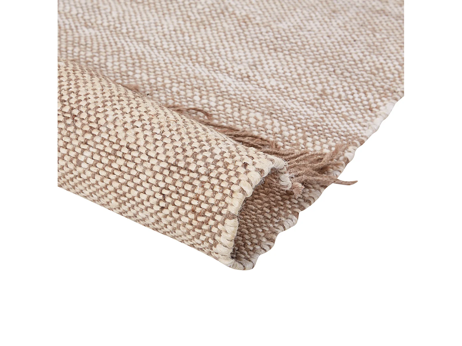 Vloerkleed SAMLAR 160 x 230 cm Jute Bruin