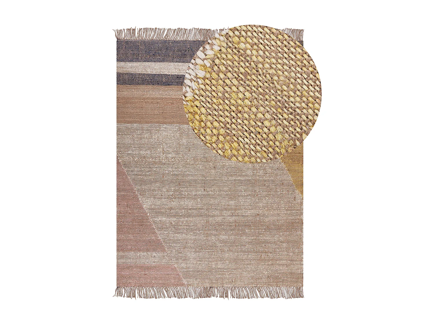 Tapis SAMLAR Marron 160 x 230 cm Jute