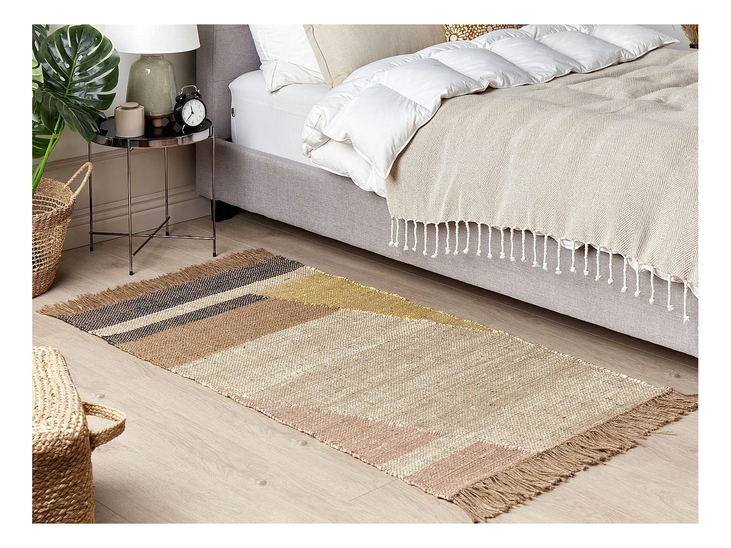 Tappeto iuta multicolore 80 x 150 SAMLAR