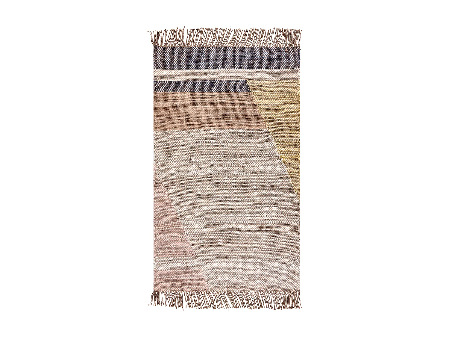 Vloerkleed SAMLAR 80 x 150 cm Jute Bruin