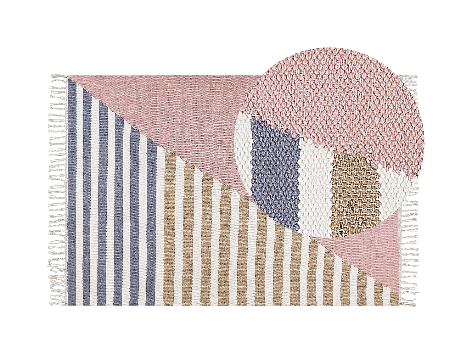 Vloekleed wol meerkleurig 140 x 200 cm ENGIZ