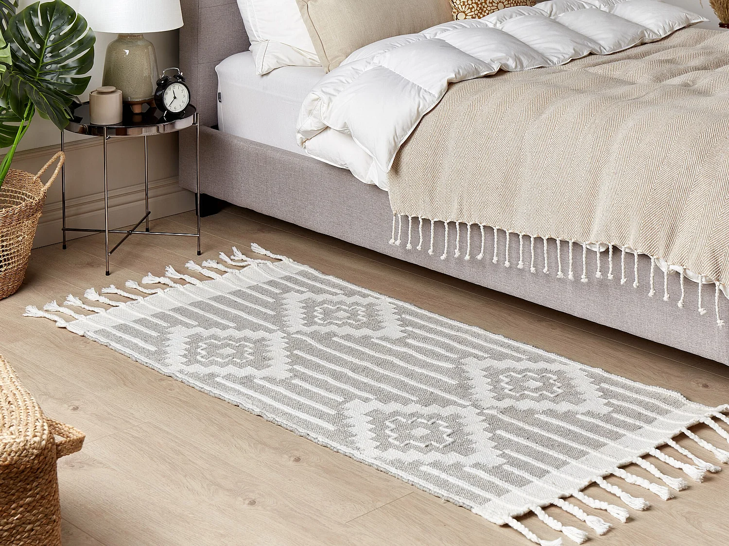 Tapis d'extérieur TABIAT 80 x 150 cm Gris
