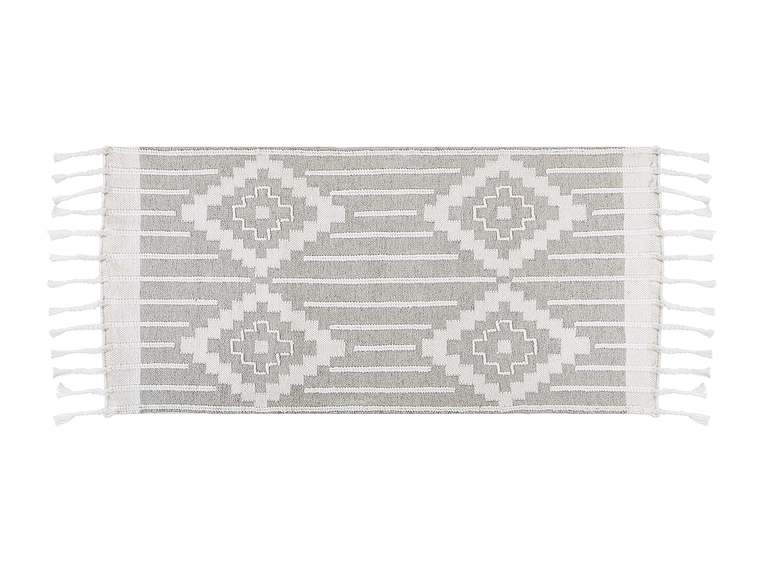 Alfombra de exterior TABIAT 80 x 150 cm Gris