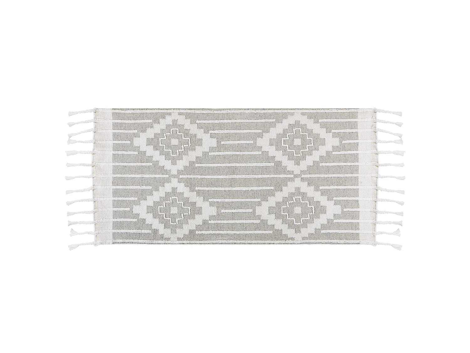 Tapis d'extérieur TABIAT 80 x 150 cm Gris